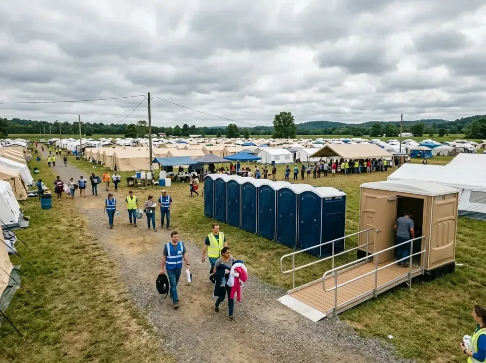 disaster-relief-camp-restrooms-010 — frequently asked questions, Dumpster & Portable Bathrooms Rental in Lake Wildwood, CA